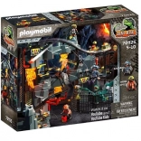 PLAYMOBIL DINO RISE mină de dinozauri cu vagonete și lift