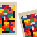 Puzzle logic din lemn, 40 piese