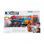 Blaster cu darduri din spumă X-Shot Skins Griefer Apocalypse, 12 darduri