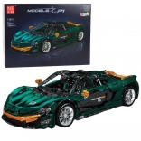 Set de construcție Mașină Sport Verde 1:8 P1 3268 piese