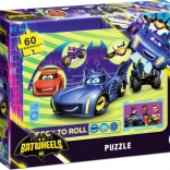 DODO Puzzle Batwheels: O plimbare distractivă 60 piese