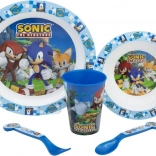 Set de masă pentru copii Sonic 5 în 1