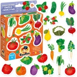 Puzzle pereche - Fructe și legume