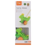 Jucărie Dinozaur de Împins din Lemn