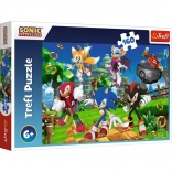 Puzzle Sonic și prietenii 160 piese