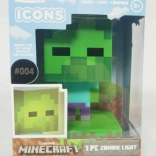 Figurină luminoasă zombie MINECRAFT