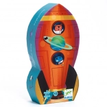 Puzzle Racheta Spațială DJECO - 16 piese