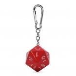 Breloc 3D Stranger Things D20 cu carabină