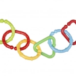 Inele colorate de conectare pentru bebeluși
