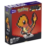 Set de construcție MEGA Pokémon pixel art Charmander 15 cm (349 piese)