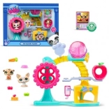 Littlest Pet Shop Fabrica Veselă cu 2 figurine