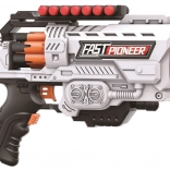 Blaster Fast mini cu baterii și 16 proiectile