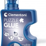 Adeziv pentru puzzle CLEMENTONI 200 ml cu aplicator cu pensulă