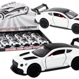 Mașină sport 1:32 cu mecanism fricțiune, alb sidefat