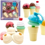 Setul de joacă pentru înghețată Ice Cream Play Set 15 bucăți