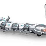 Centipedă cu telecomandă și efecte de aburi