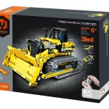 set de construcții programabil iM.master 3în1 utilaj RC, 452 piese cu pachet reîncărcabil