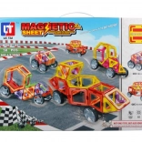 Set de construcție magnetic pentru copii - 58 de piese