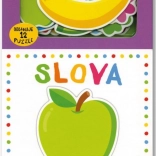 Copilul mic învață cuvinte cu un joc de inserare - Svojtka & Co.