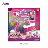 Scuter cu accesorii pentru păpuși