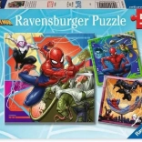 Puzzle 3x49 piese SPIDERMAN