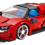 Set de construcție mașină sport roșie 1069 piese
