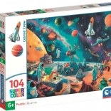 Puzzle Clementoni gașca spațială 104 piese