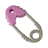 Zornăitoare roz-gri pentru bebeluși