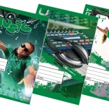 Caiet școlar A5 cu pătrate PAPÍRNY BRNO