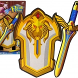 Set de luptător pentru copii din spumă EVA – sabie și scut