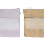 Săculeț de organza de Crăciun 13x18 cm