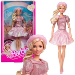 Păpușă de colecție BARBIE în rochie roz inspirată de film