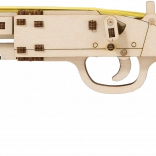 Puzzle 3D din lemn WOODEN CITY Ziua Judecății Pușcă RMT-870