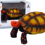 Figurină de colecție țestoasă – maro‑negru