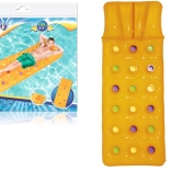 Bestway saltea gonflabilă pentru apă cu pernă 188 × 71 cm – Portocaliu