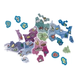 Hartă magnetică Jeujura a Franței