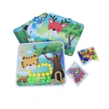 Mozaic colorat cu ciupercuțe și imagini – 5 motive