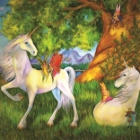 Puzzle unicorni 100 de piese