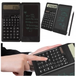 Calculator științific cu alimentare solară și bloc LCD