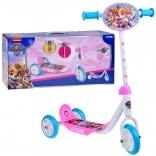 Trotinetă trike pentru copii Paw Patrol roz