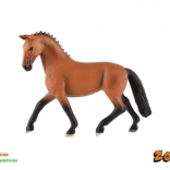 Model realist din plastic al unui cal maro 13 cm