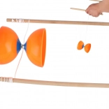 Set mare diabolo plastic/lemn