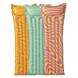 Saltea gonflabilă cu imprimeu colorat