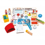 Puzzle de inserție Bino – organizator medical din lemn