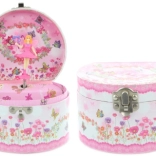 Cutie muzicală de bijuterii cu zână