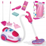 Set de curățenie pentru copii cu aspirator Woopie