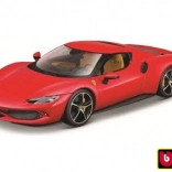 Model auto metalic Bburago Ferrari 296 GTB 1:18 roșu