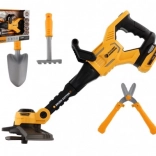 Trimmer de tufișuri din plastic pentru copii cu sunete