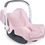 scaun auto pentru păpuși MAXI-COSI & QUINNY roz deschis