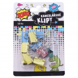 Clemă de birou 19 mm, set 10 buc.